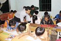 Lớp học xóa mù chữ ở vùng biên Bình Phước