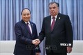 阮春福总理会见塔吉克斯坦总统埃莫马利•拉赫蒙