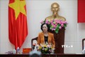 Trưởng ban Dân vận Trung ương Trương Thị Mai làm việc tại Bình Thuận về công tác dân tộc