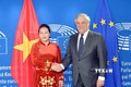 越南国会主席同欧洲议会主席安东尼奥·塔亚尼举行会谈 