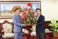 越南驻老挝大使向老挝外交部致以传统新年祝福