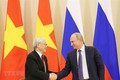 越南党和国家领导人向俄罗斯领导人致贺电