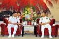 越南人民海军高级干部代表团访问中国