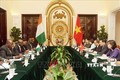 越南与科特迪瓦支持同意加强在多边论坛上的交流与合作