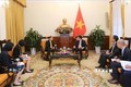 越南政府副总理兼外长范平明会见泰国新任驻越大使