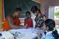 Lớp học tiếng Khmer cho trẻ em trong dịp nghỉ hè ở Kiên Giang