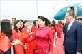 越南国会主席阮氏金银抵达北京 继续对中国进行正式访问