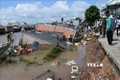 Sạt lở bờ sông "nuốt chửng" năm nhà dân và chia cắt đường dân sinh ở Đồng Tháp