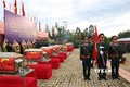 在柬牺牲的越南烈士追掉会及遗骸安葬仪式在平福省举行