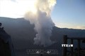 印尼万隆覆舟火山喷发