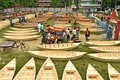 Thuyền gỗ, loại phương tiện giao thông đường thủy giá rẻ và thuận tiện ở Bangladesh