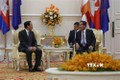 越共中央办公厅高级代表团对柬埔寨进行工作访问