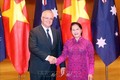 越南国会主席阮氏金银会见澳大利亚总理斯科特•莫里森