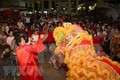 旅居老挝万象越南儿童欢度中秋节