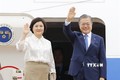 韩国总统文在寅启程出访东南亚三国 