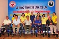 Gần 80 người khuyết tật tại Bình Phước được tặng xe lăn, xe lắc