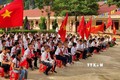Học sinh vùng lũ Quảng Bình hân hoan dự Lễ khai giảng năm học mới