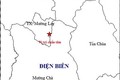 Động đất có độ lớn 2.6 ở thị xã Mường Lay