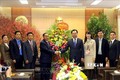 老挝华潘省领导向越南太原省领导和人民致以新春祝福