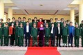 越南国会主席阮氏金银向得乐省军事指挥部拜年