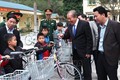 Phó Thủ tướng Thường trực Chính phủ Trương Hòa Bình thăm và tặng quà Tết tại Hà Giang