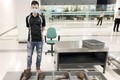 飞往新山一国际机场客机因新冠肺炎疫情转移到芹苴机场 海关查获30公斤犀牛角