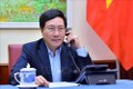 越南政府副总理兼外长范平明同西班牙外长冈萨雷斯-拉亚通电话