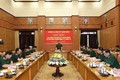  越共第十二届中央委员会第12次全体会议军队代表举行见面会