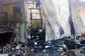 Cháy lớn trường tiểu học, 5 phòng bị thiêu rụi