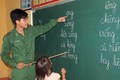 Lớp học đặc biệt  ở vùng biên giới Tuyên Bình (Long An)