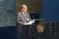 Chủ tịch Quốc hội Nguyễn Sinh Hùng dự và phát biểu tại phiên khai mạc Hội nghị Thế giới các Chủ tịch Quốc hội lần thứ tư