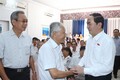 Chủ tịch nước Trần Đại Quang tiếp xúc cử tri Quận 1, Quận 3 Thành phố Hồ Chí Minh
