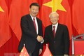  越中两国领导人就两国建交71周年互致贺电