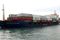 老越国际港口迎接第一艘集装箱船