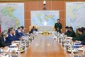 国防部副部长黄春战会见越南驻外代表机构首席代表