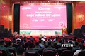 Quang cảnh khai mạc Chương trình Hành trình đỏ và Ngày hội hiến máu “Giọt hồng Xứ Lạng” năm 2022. Ảnh: Quang Duy - TTXVN