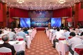 Quang cảnh Hội nghị đánh giá kết quả giao thương chuỗi cung ứng an toàn thực phẩm nông, lâm, thủy sản giữa thành phố Hà Nội với các tỉnh, thành phố năm 2022.