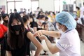 Tiêm vaccine phòng dịch COVID-19 tại điểm tiêm Nhà văn hóa khối Đại Thắng, phường Chi Lăng, thành phố Lạng Sơn (Lạng Sơn). Ảnh: Anh Tuấn - TTXVN
