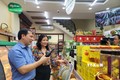 Điểm giới thiệu và bán sản phẩm OCOP tại Cửa hàng thực phẩm số 79 Trần Nguyên Đán, phường Định Công, quận Hoàng Mai (Hà Nội).