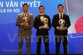 阮文决和黄茹获得2020年越南金球奖