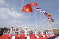 第32届东运会体育代表团升旗仪式在柬埔寨国家体育场举行