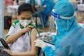 胡志明市正式为学生接种新冠疫苗