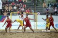 第31届东南亚运动会：最后一投得分，越南男子沙滩手球队战胜泰国队