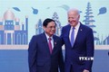 越南政府总理范明政会见美国总统乔·拜登