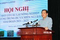 Bộ trưởng Bộ Nông nghiệp và Phát triển nông thôn Nguyễn Xuân Cường phát biểu tại Hội nghị. Ảnh: Nguyễn Cường - TTXVN