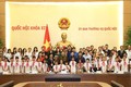 Phó Chủ tịch Thường trực Quốc hội Tòng Thị Phóng gặp mặt Đoàn học sinh mồ côi, khuyết tật tỉnh Thái Nguyên