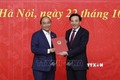 Thủ tướng trao quyết định bổ nhiệm ông Trần Văn Sơn làm Phó Chủ nhiệm Văn phòng Chính phủ