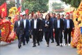 Phó Thủ tướng Thường trực Chính phủ Trương Hòa Bình dự ngày hội Đại đoàn kết toàn dân tộc tại tỉnh Lạng Sơn
