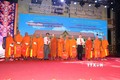 Phó Chủ tịch Thường trực Quốc hội Trần Thanh Mẫn dự Tết quân dân mừng Chôl Chnăm Thmây 2021 tại Cần Thơ