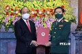 Thượng tướng Nguyễn Tân Cương giữ chức Tổng Tham mưu trưởng Quân đội nhân dân Việt Nam